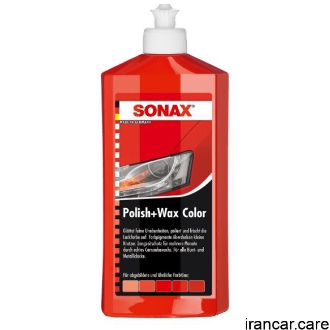 پولیش و واکس قرمز سوناکس SONAX 02964000